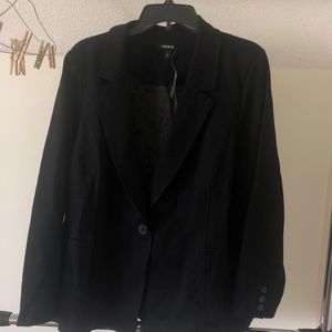 Torrid Black pointe Tailored Blazer 3X